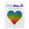 Rainbow Heart - Denny's