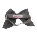 Elastic Headband with Suede Bow - Denny's