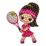 Elle Tennis Player Sticker - Denny's