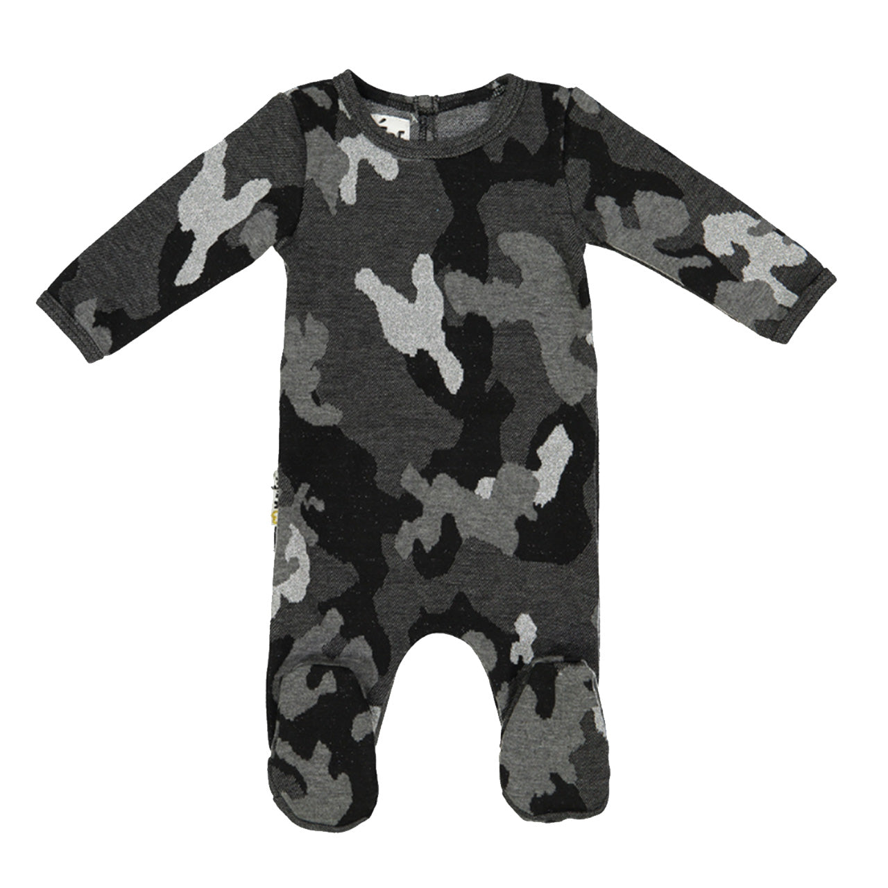 Black Camo Footie - Denny's