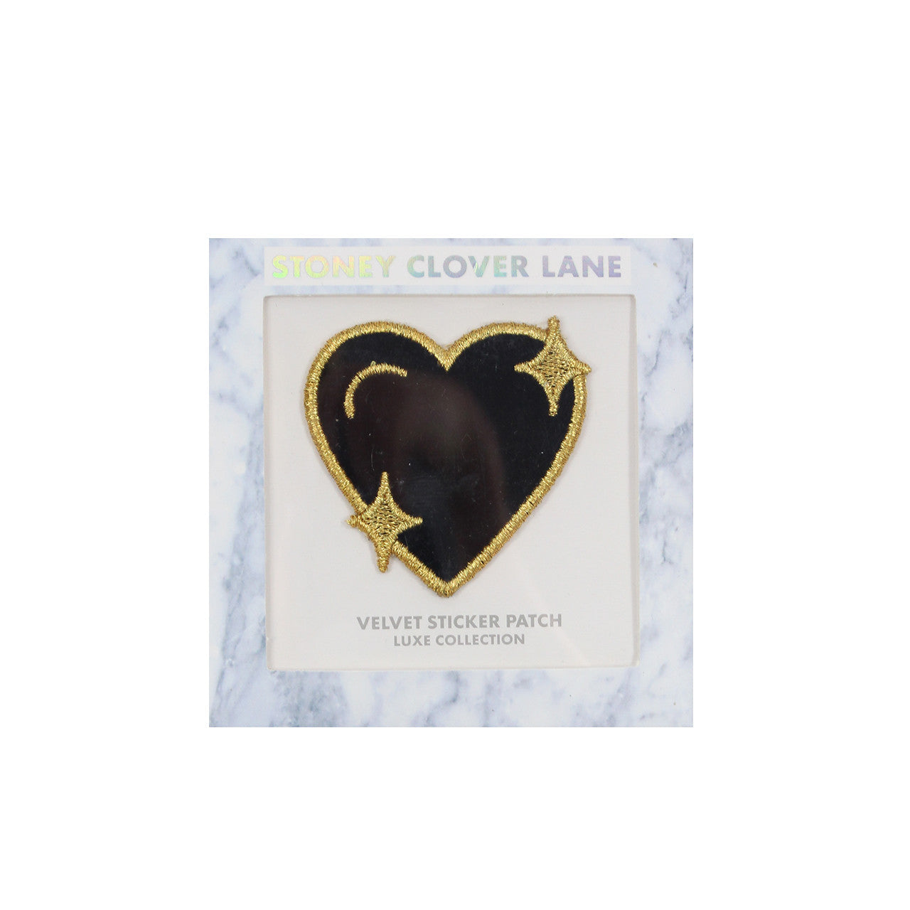 Sparkle Heart Black Velvet - Denny's