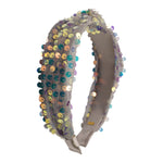 Sequin Knot Headband - Denny's