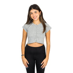 Sienna Capsleeve Ribbed Cardigan - Denny's