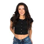 Sienna Capsleeve Ribbed Cardigan - Denny's