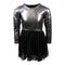 Long Sleeve Dress with Tulle - Denny's