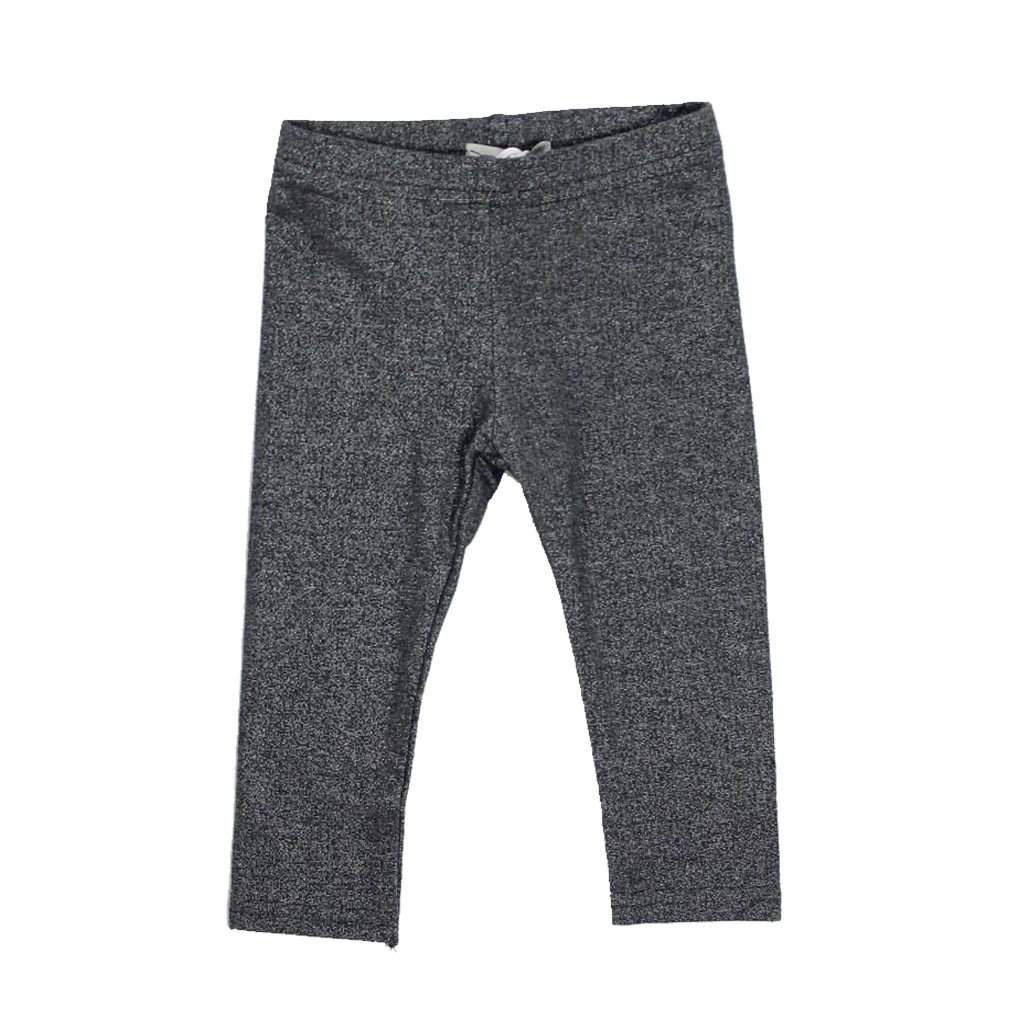 Silver Metallic Legging - Denny's