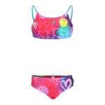 2pc Smiley Print Bikini - Denny's