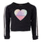 Long Sleeve Sweatshirt with Silver/Gold Stripe - Denny's