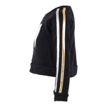 Long Sleeve Sweatshirt with Silver/Gold Stripe - Denny's