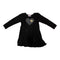 Long Sleeve Ruffle Bottom Tiered Dress with Heart - Denny's