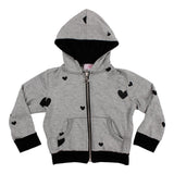 Sweatshirt with Hearts - Denny's