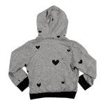 Sweatshirt with Hearts - Denny's