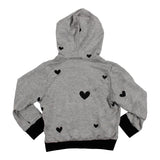 Sweatshirt with Hearts - Denny's