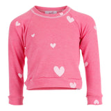 Sweatshirt with Hearts - Denny's