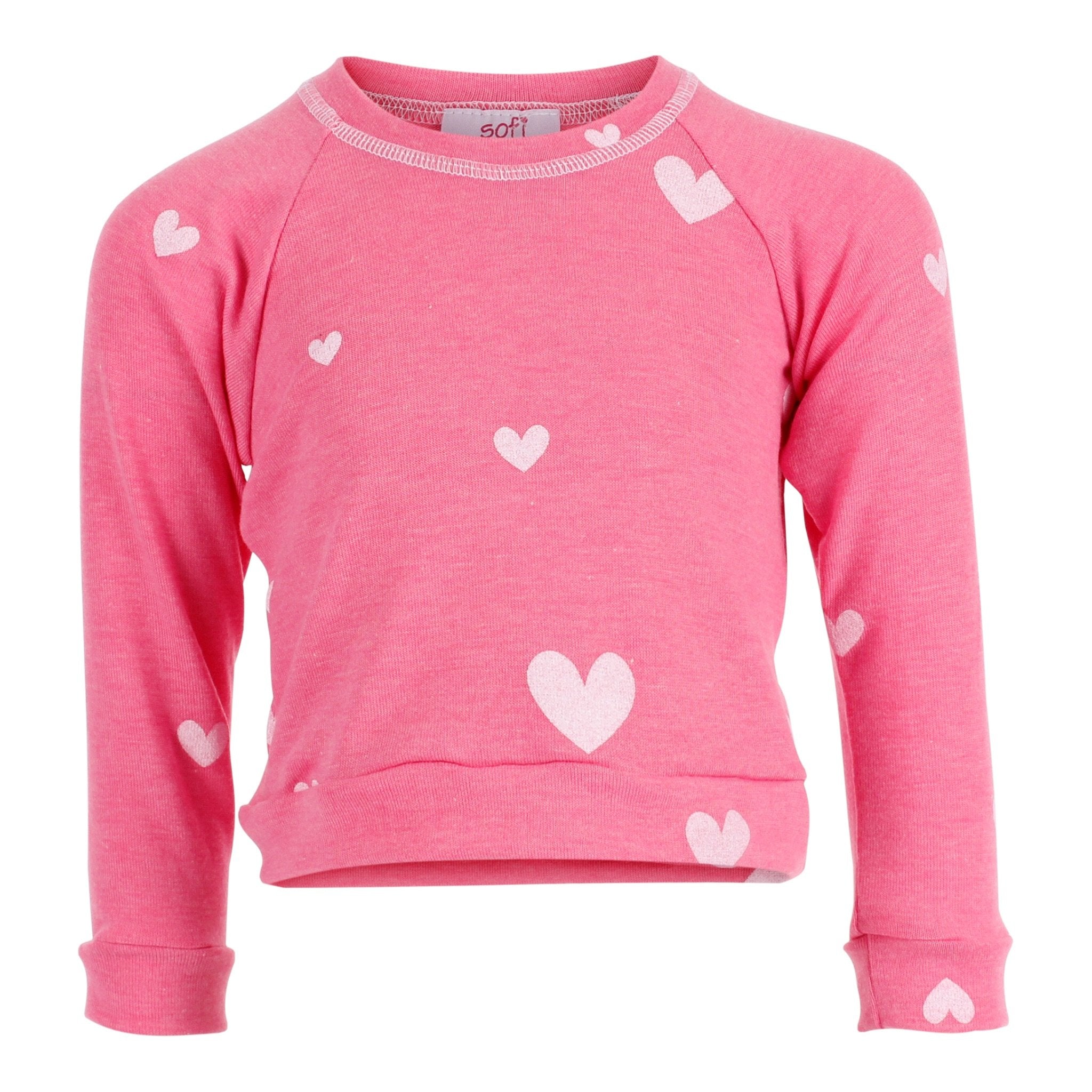 Sweatshirt with Hearts - Denny's