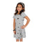 Cold Shoulder Dress with Hearts - Denny's