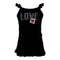 Ruffle Dress with Love Applique - Denny's