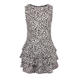Silver Cheetah Tank Dress - Denny's