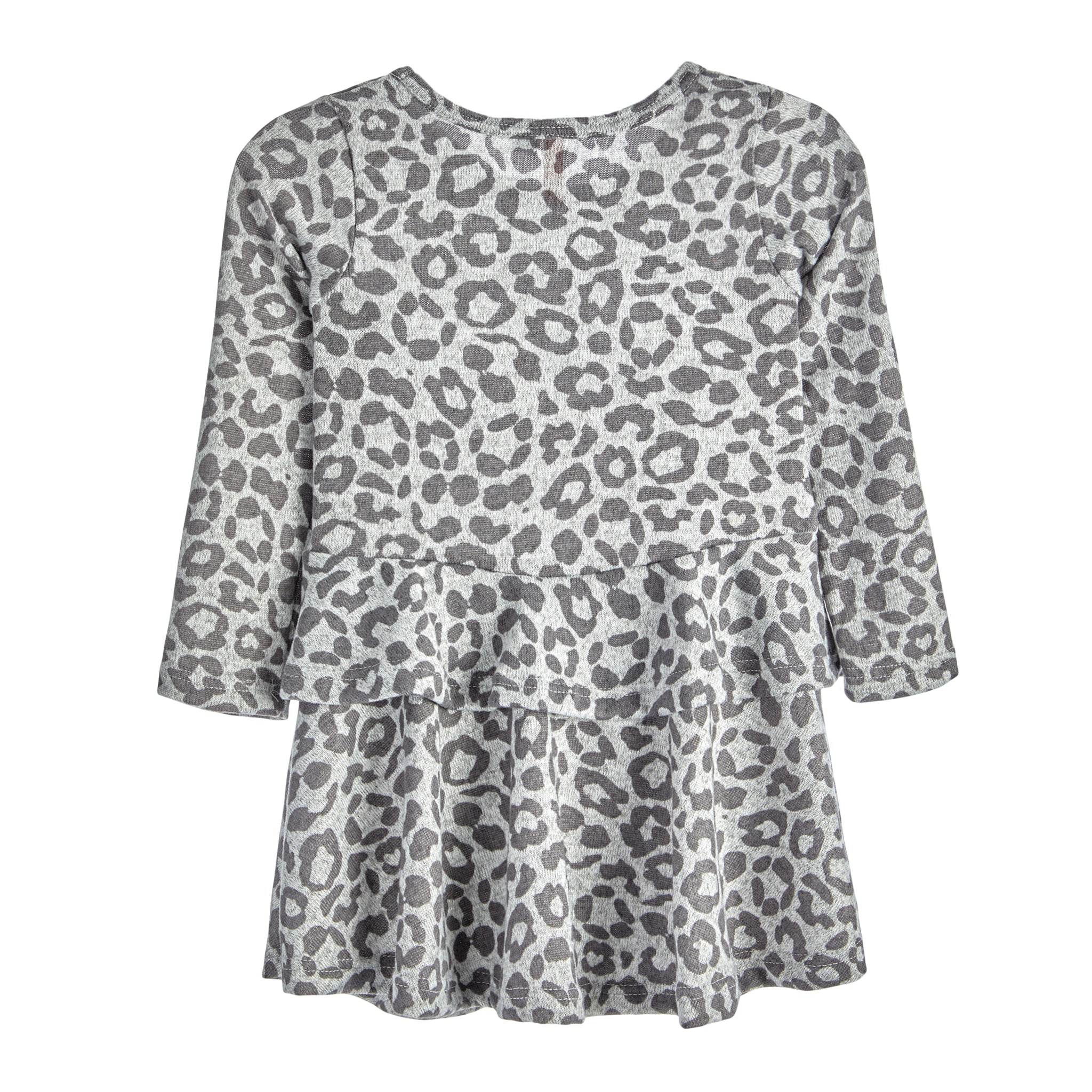 Leopard Ruffle Hacci Dress - Denny's