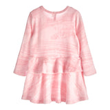 Pink Tie Dye Ruffle Dress - Denny's