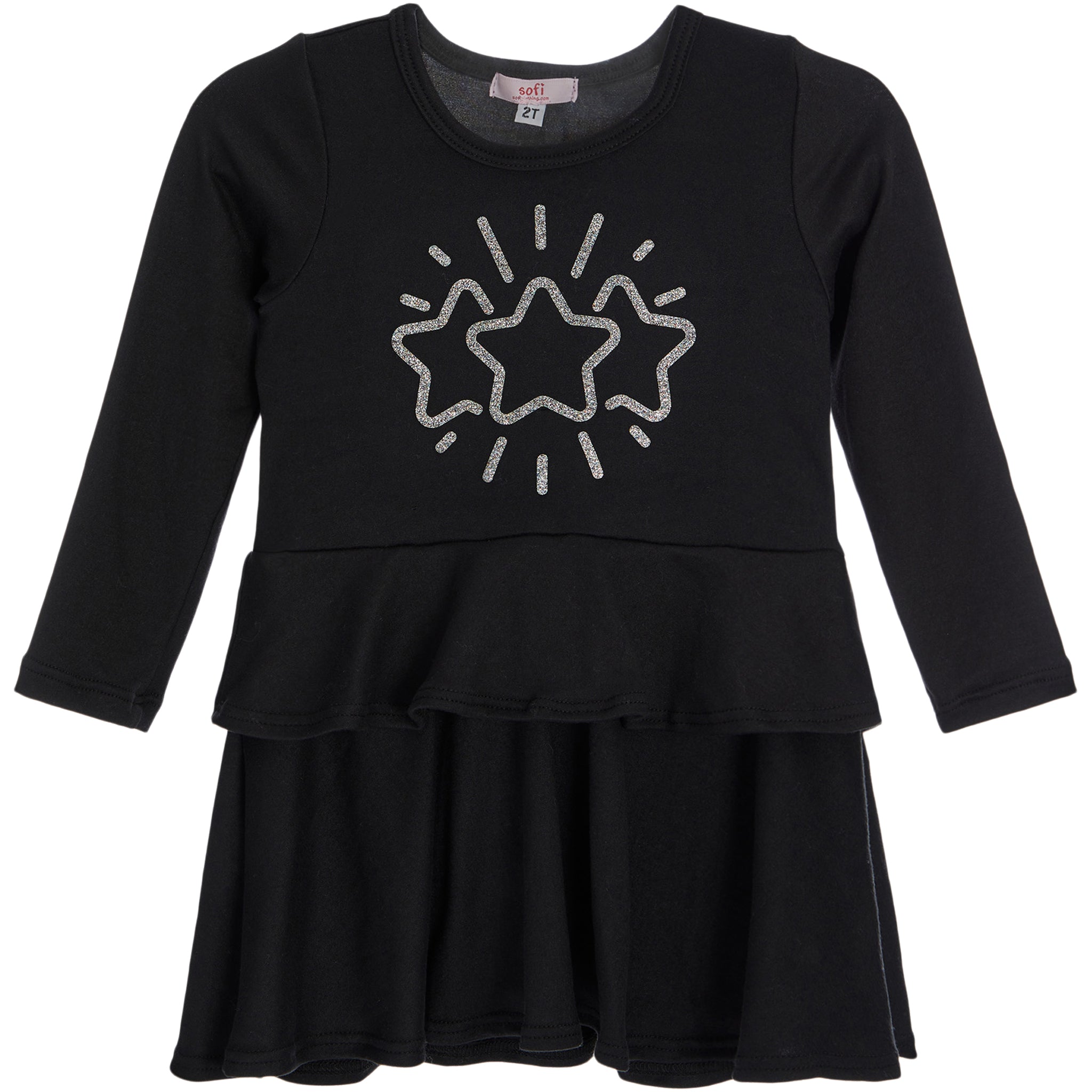 3 Stars Ruffle Bottom Dress - Denny's