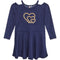 Gold Hearts Cut Shoulder Dress - Denny's