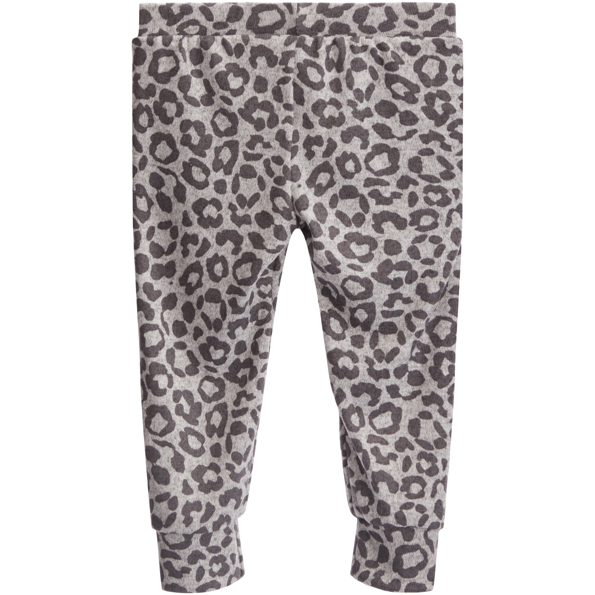 Grey Leopard Jog Pant - Denny's