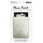Metallic Faux Leather Pocket - Denny's