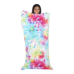 Colorful Tie Dye Plush Sleeper Sak - Denny's