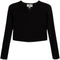 Long Sleeve Notch Neck Top - Denny's