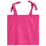 Tie Strap Ribbed Top - Denny's