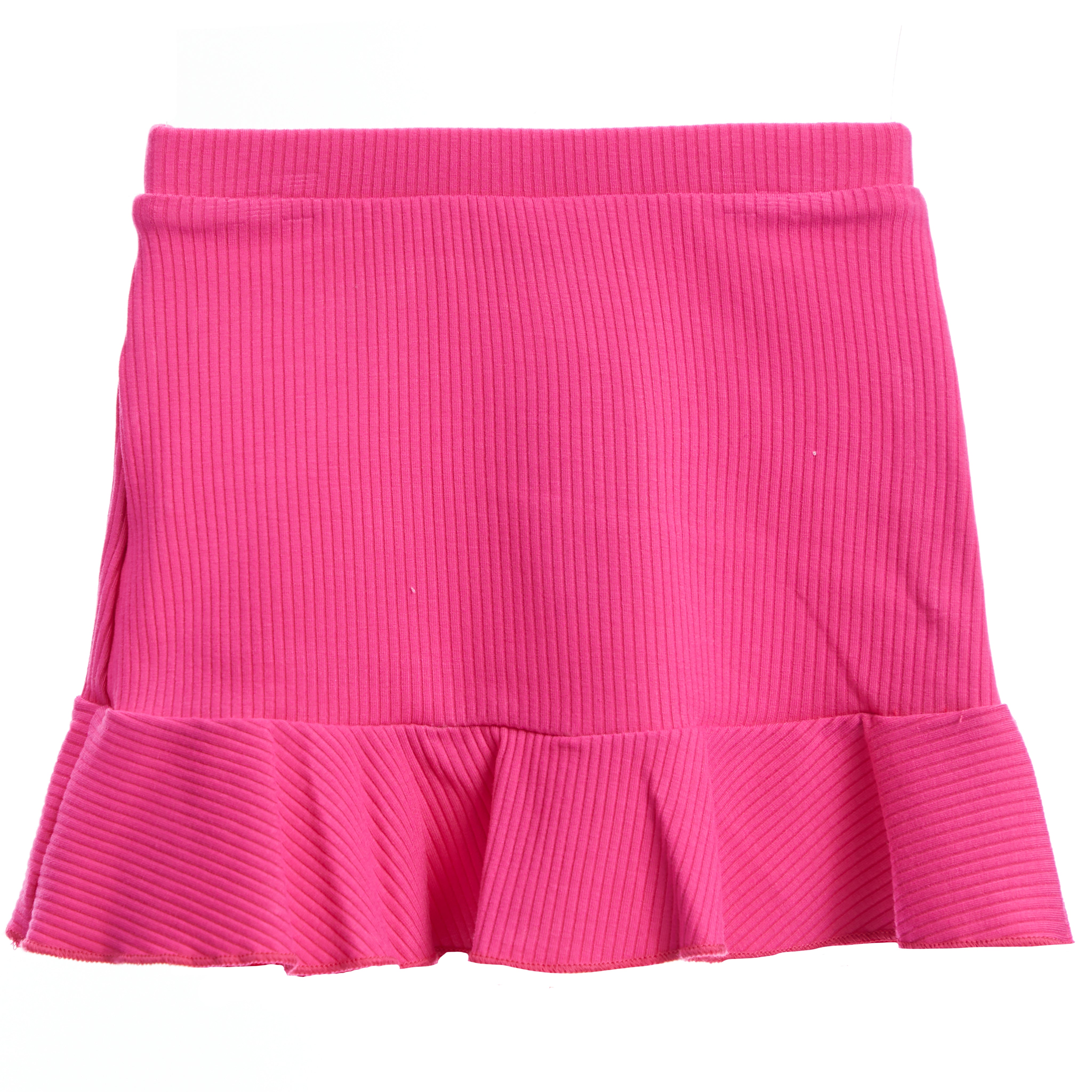 Ribbed Flounce Skirt - Denny's