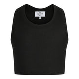 Crop Rib Tank - Denny's