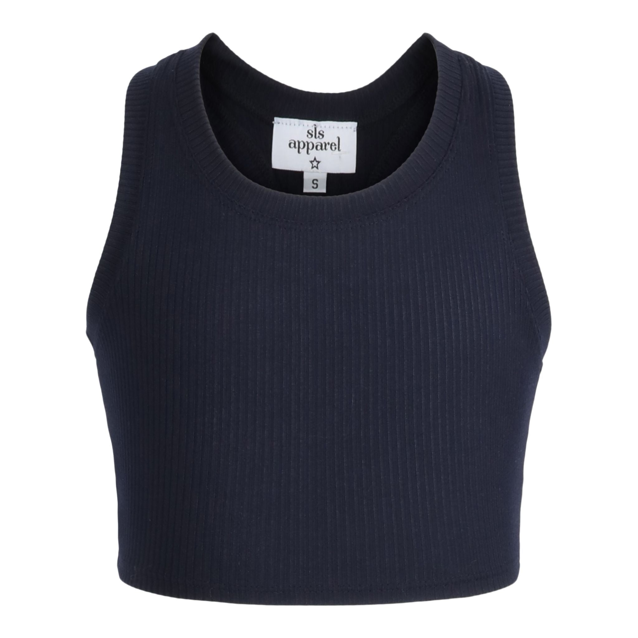 Crop Rib Tank - Denny's