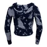 Crop Splatter Hoodie - Denny's