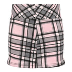 Plaid Straight Skirt - Denny's
