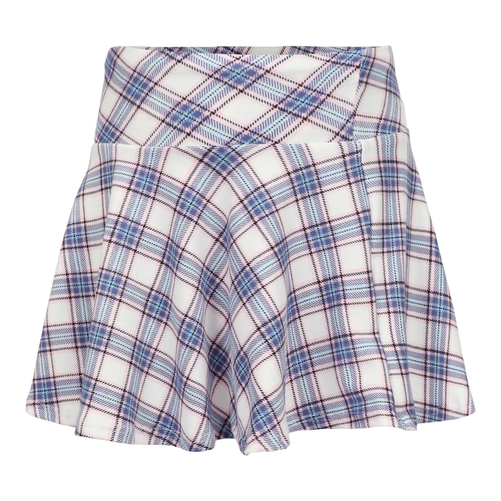 Plaid Ruffle Skirt - Denny's