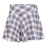 Plaid Ruffle Skirt - Denny's