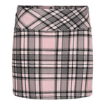 Plaid Straight Skirt - Denny's