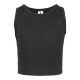 Rib Crop Tank - Denny's