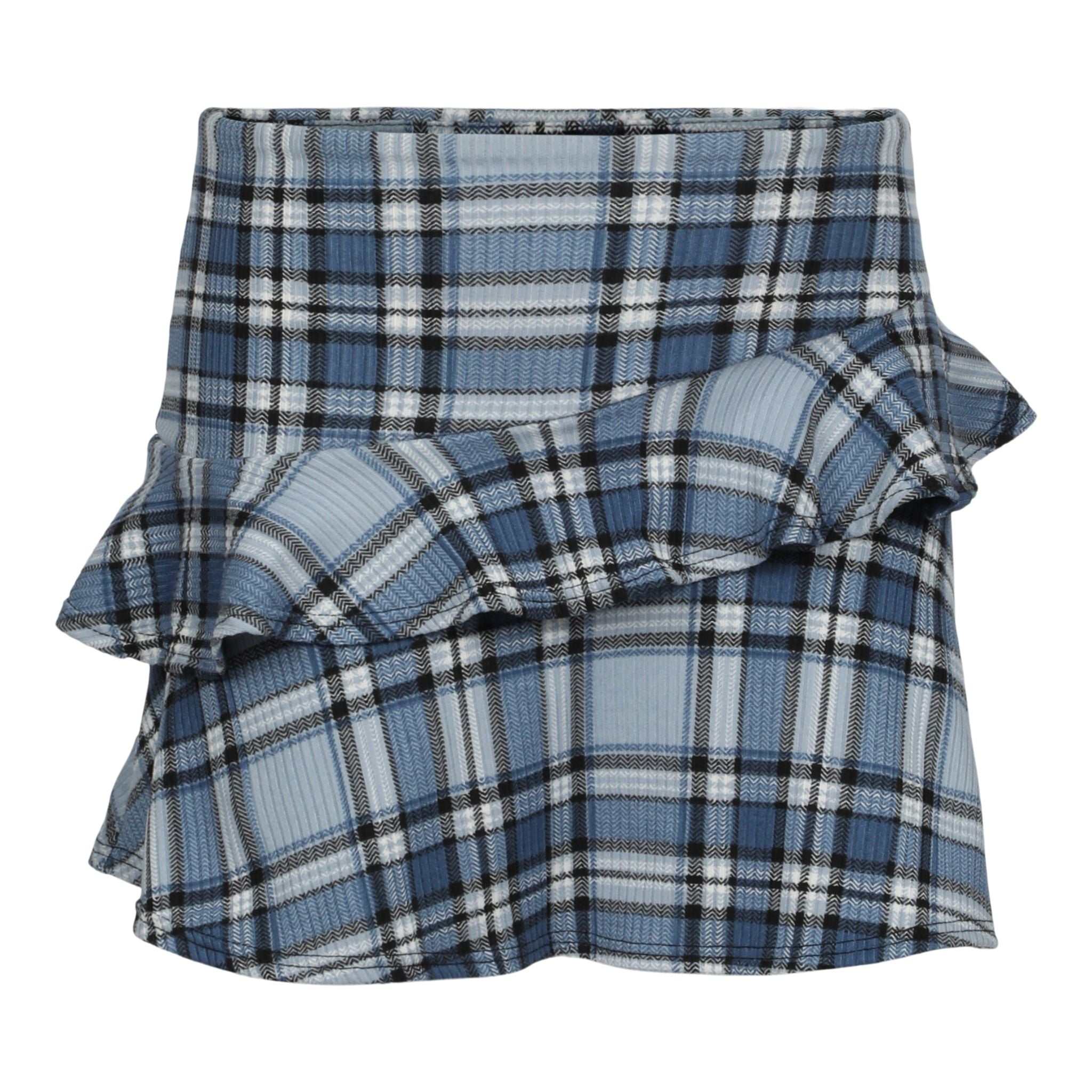 Ruffle Plaid Skirt - Denny's
