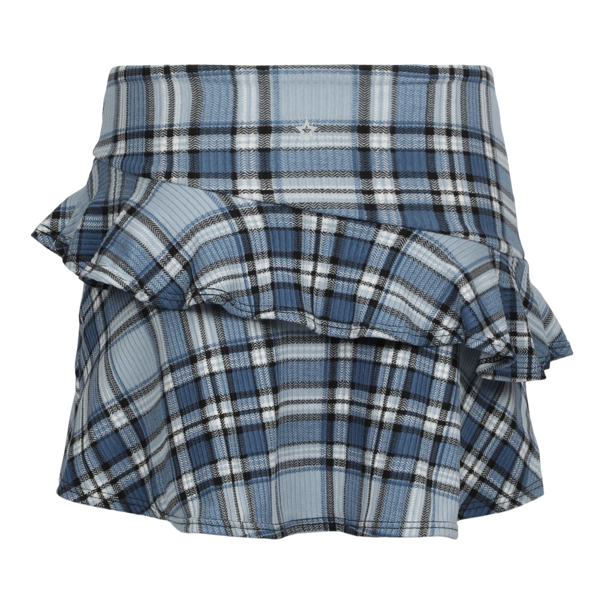 Ruffle Plaid Skirt - Denny's