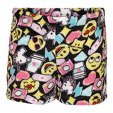 Fuzzy Emoji Shorts - Denny's