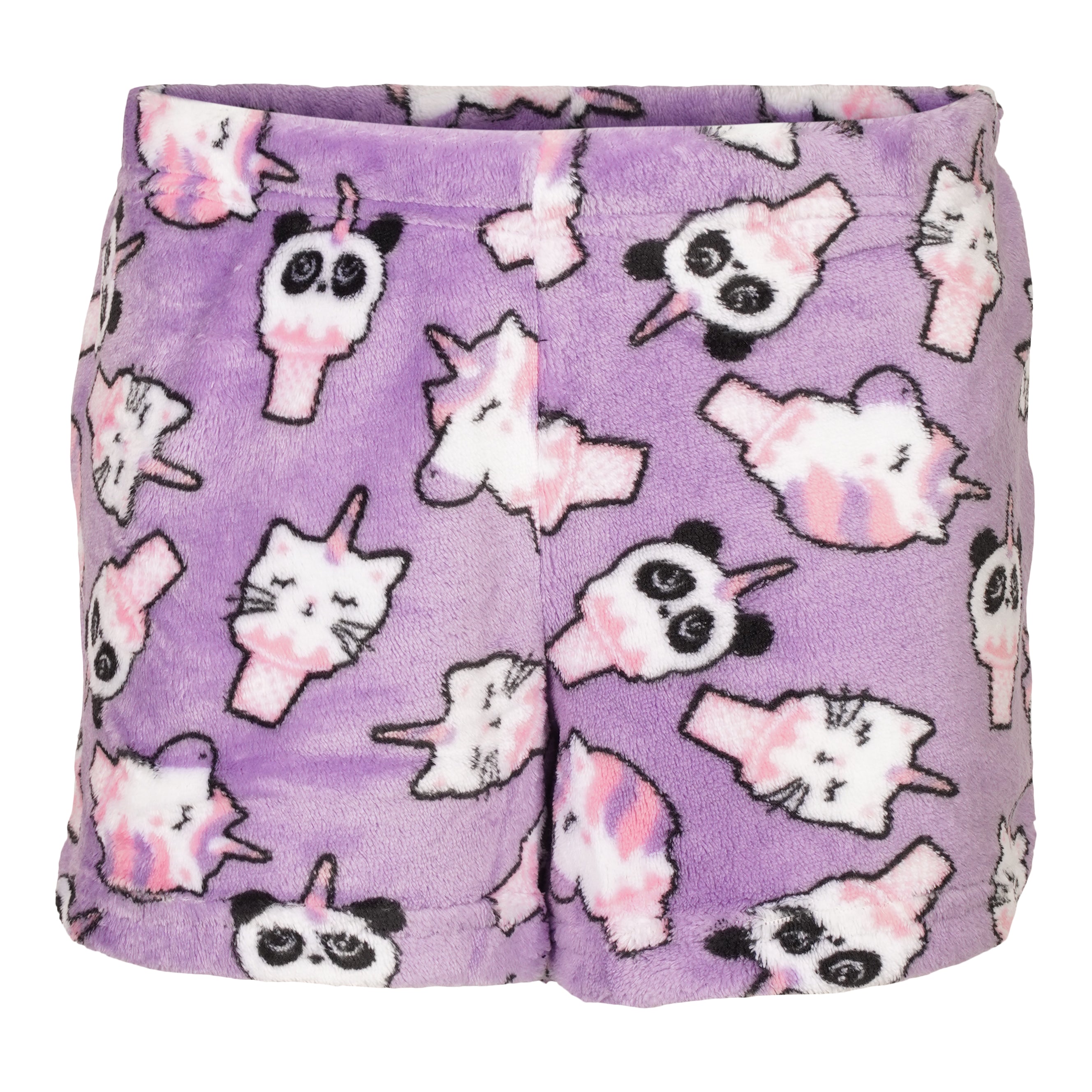 Fuzzy Panda Cone Shorts - Denny's