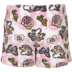 Fuzzy Hello Shorts - Denny's