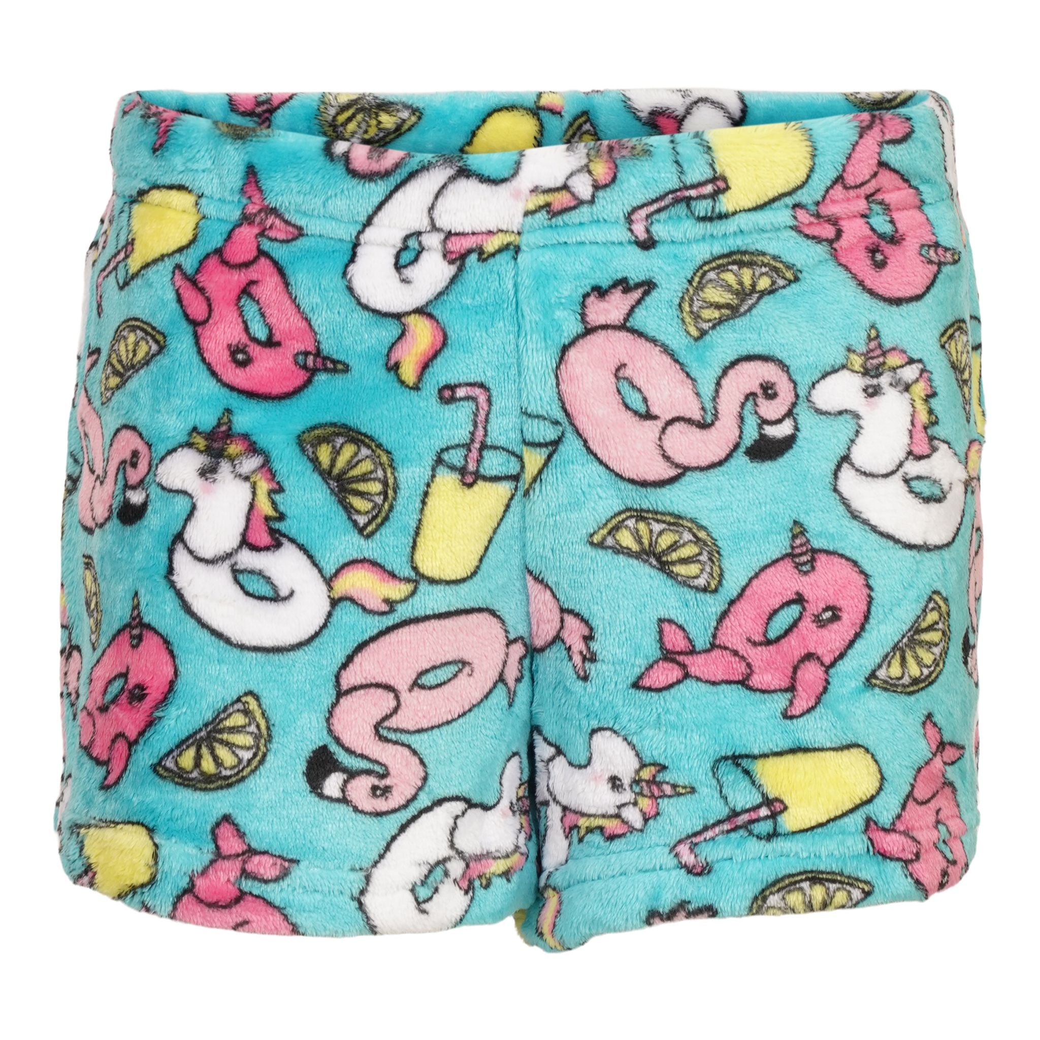 Fuzzy Flamingo Short - Denny's