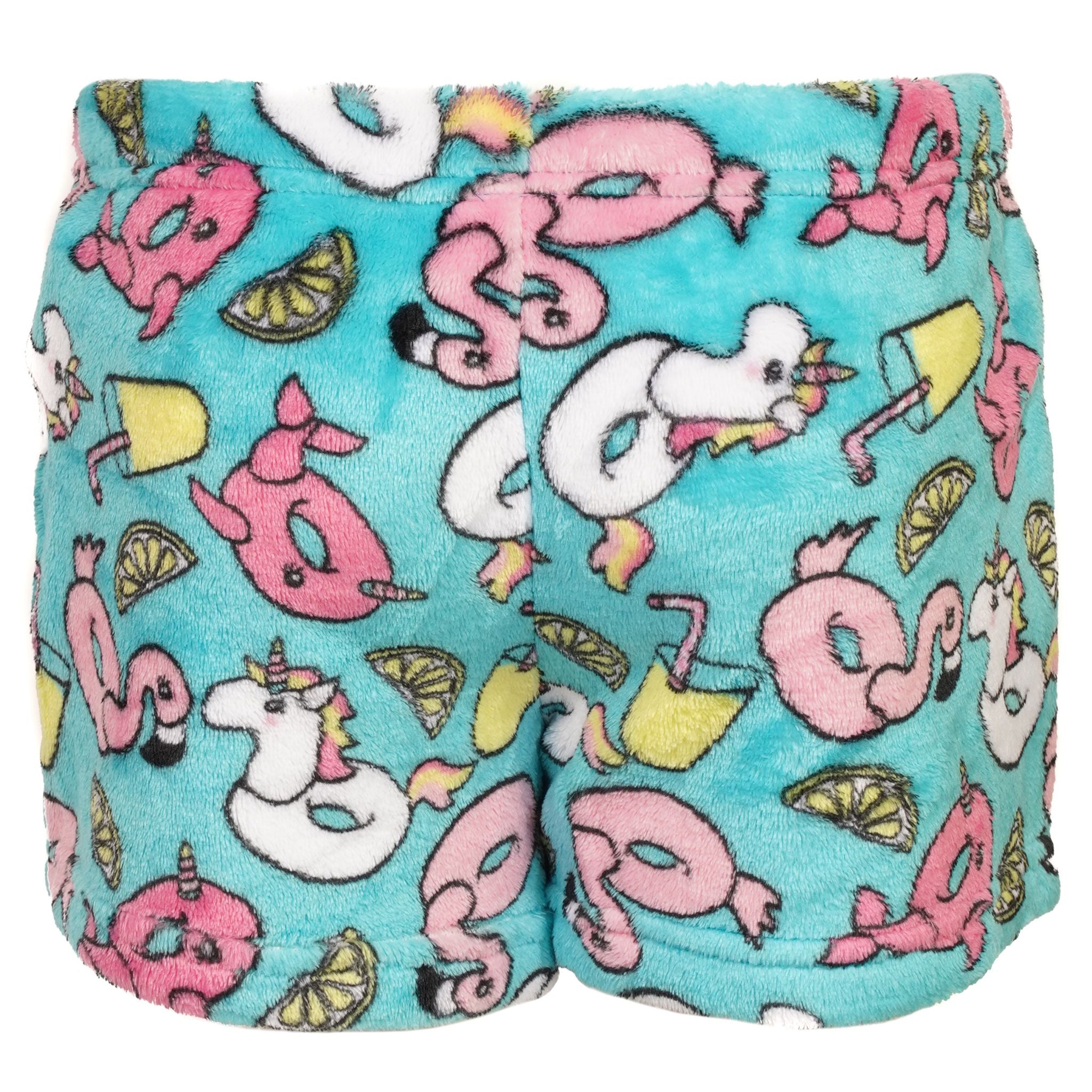 Fuzzy Flamingo Short - Denny's