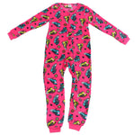 Sneakers Footless Fuzzy Onesie - Denny's