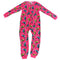 Sneakers Footless Fuzzy Onesie - Denny's