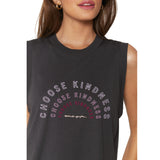 Kindness Box Crop Tank - Denny's